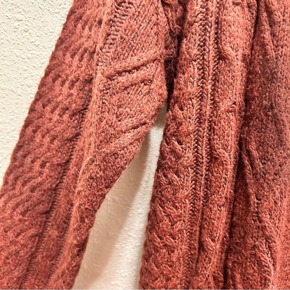 Tahari Brown Long Open Cardigan NWT Small - Picture 5 of 8